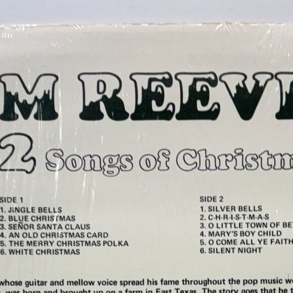 Jim Reeves 12 Songs of Christmas Country Vinyl LP in Shrink RCA Camden 60s - Picture 6 of 7